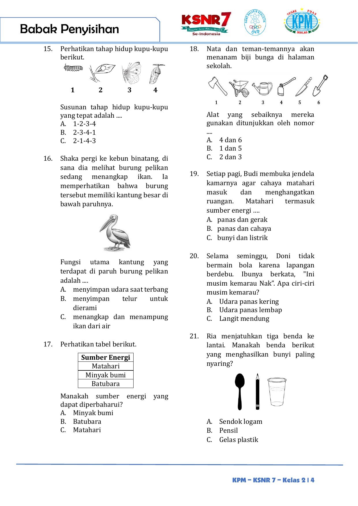Soal sumber nomor 15