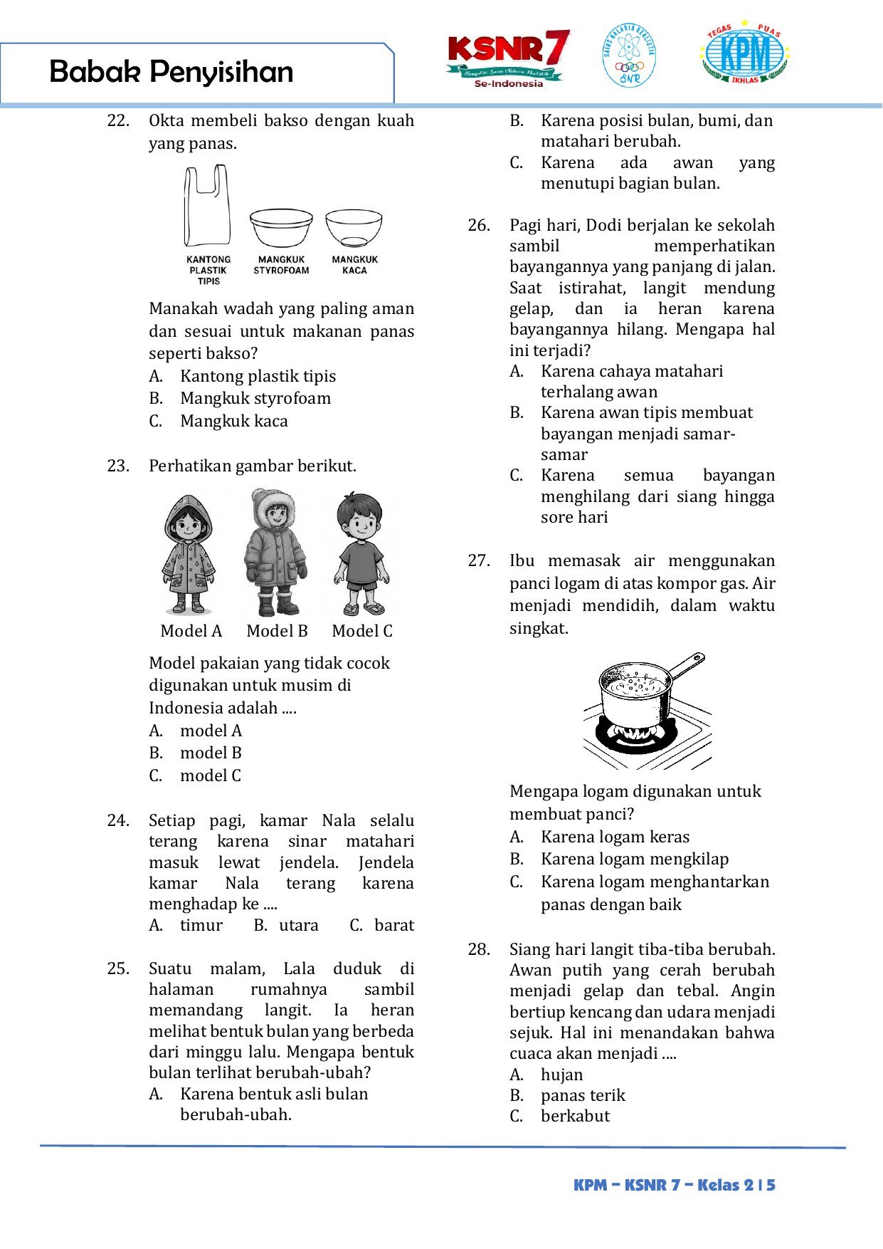 Soal sumber nomor 22